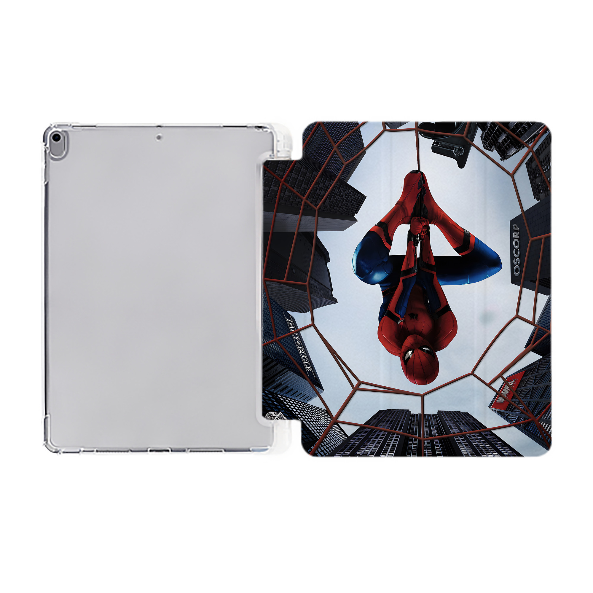 （画像用） アベンジャーズ The Avengers IPad ケース ペン収納付き 三つ折りスタンド PUレザー×シリコン 対応機種9.5/10.5/10.9インチ